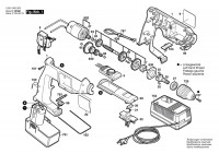 Bosch 0 601 933 367 Gbm 9,6 Vsp-3 Cordless Drill 9.6 V / Eu Spare Parts